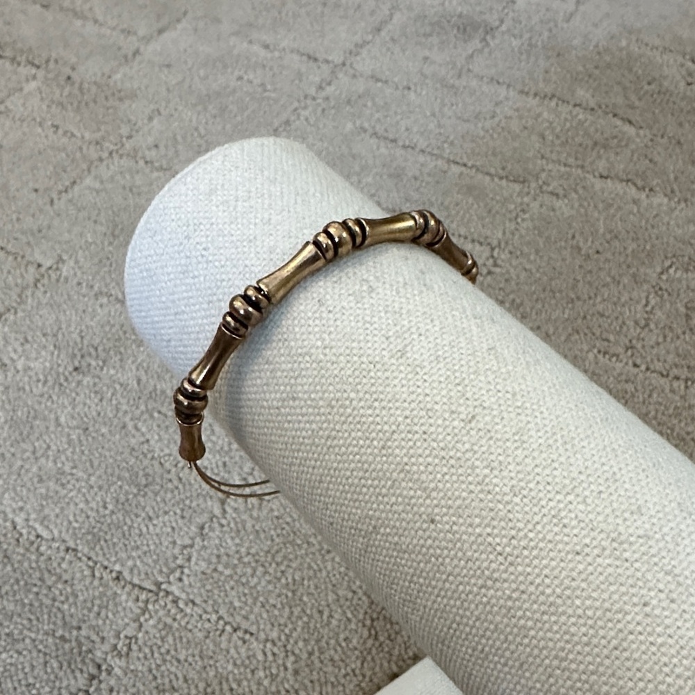 Alex Ani Gold Bamboo Style Bracelet